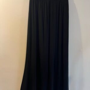 a new day Black Maxi Skirt with Gathered Waist